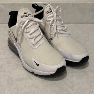 Nike Men's White and Black Athletic Shoes